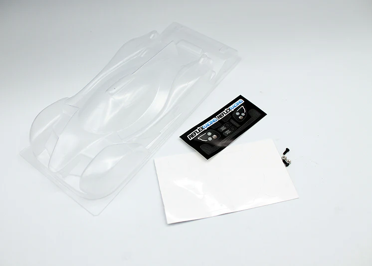 Lumpy (LMP3 with Fin) 1-28 Lexan Body (Mini-Z) [RAD BODY] RAD001 - Image 4