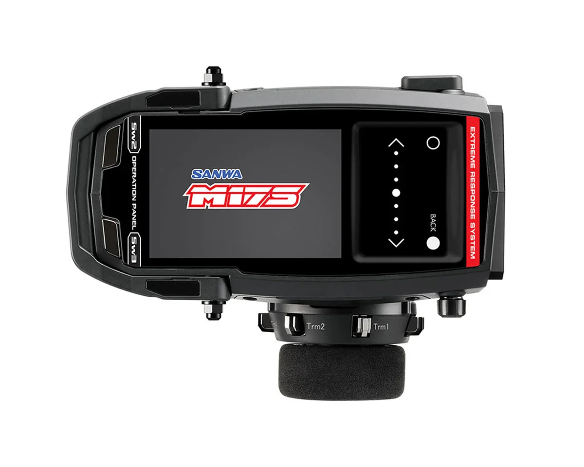 M17S Airtronics 4-Channel Transmitter Radio w- RX-493i Receiver - 2.4Ghz [Sanwa] SNW101A32971A - Image 2