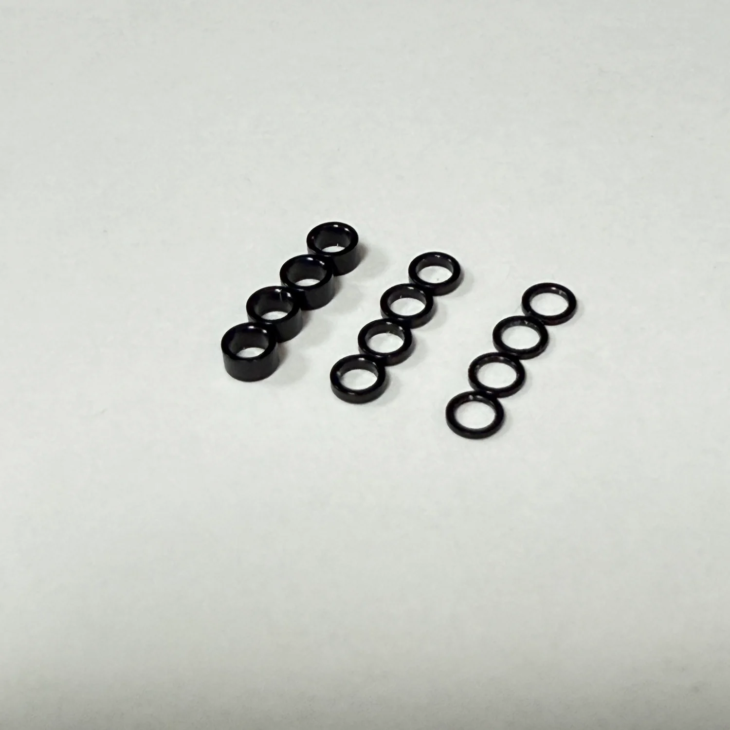 M2.5mm x 3.5mm (0.5/1.0/2.0mm) Spacers for 1/28 (12 pcs) [Scale Reflex] 830029