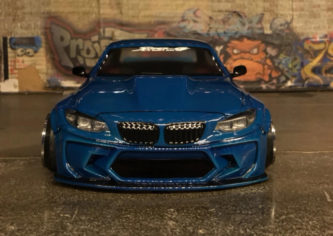 M2 F22 Widebody 1-10 Body Set [APlastics] M2WIDE