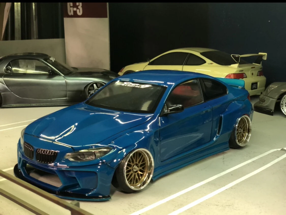 M2 F22 Widebody 1-10 Body Set [APlastics] M2WIDE - Image 4