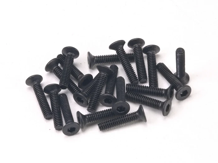 M2 Hardened Countersunk Screws (20-Pack) [PN Racing] 3mm ~ 10mm - Image 2