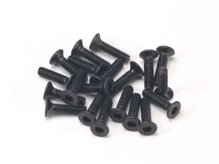 M2 Hardened Countersunk Screws (20-Pack) [PN Racing] 3mm ~ 10mm - Image 3