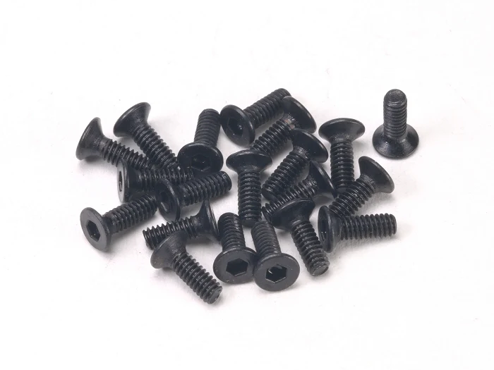 M2 Hardened Countersunk Screws (20-Pack) [PN Racing] 3mm ~ 10mm - Image 4