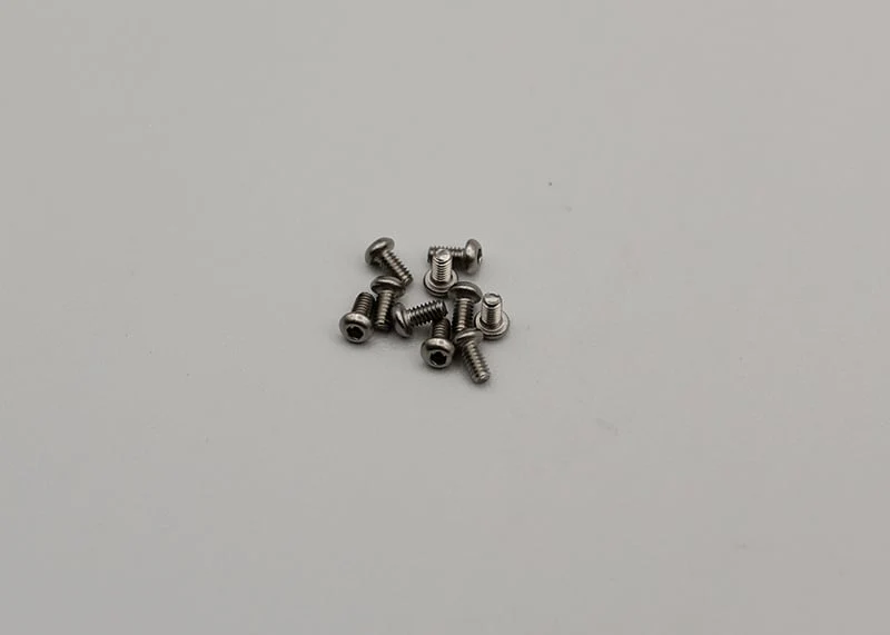 M2x4 Button Head Screws (10 Pc) [Reflex Racing] RX28-022