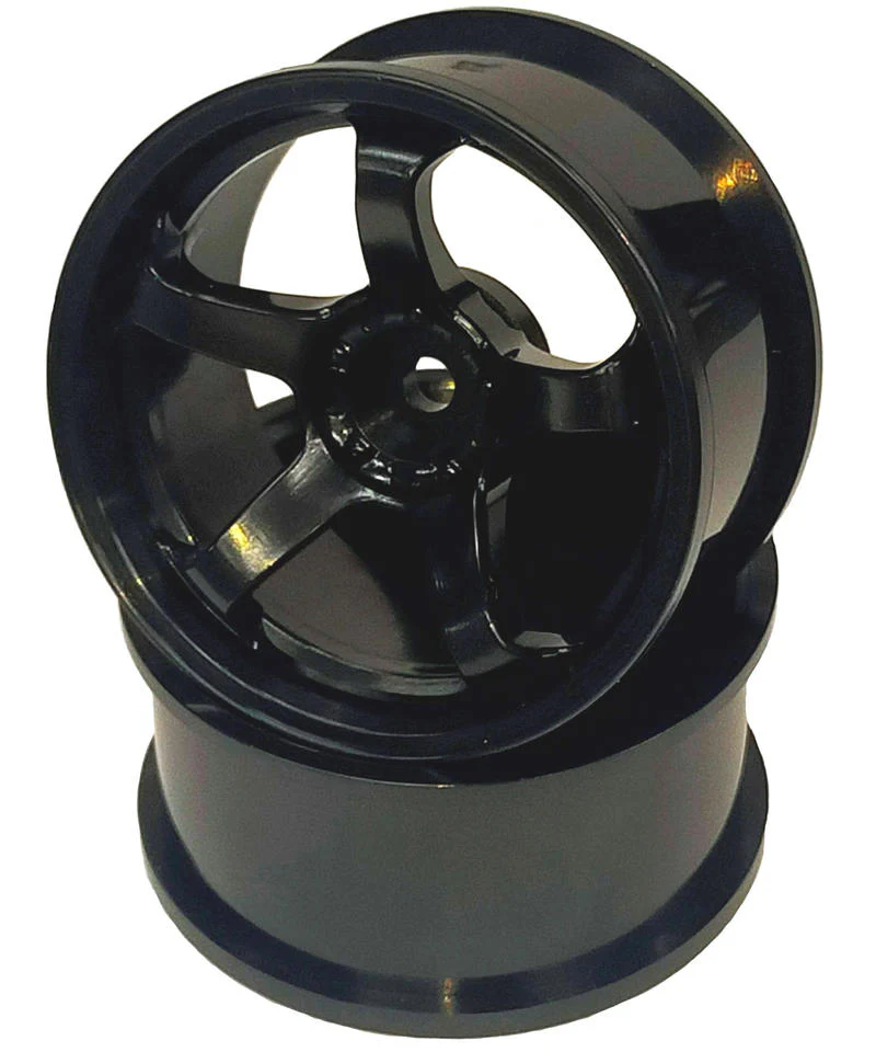 M5 SPOKE WHEEL BLACK 6mm - 8mm  [TOPLINE] EW-0106BK EW-0108BK