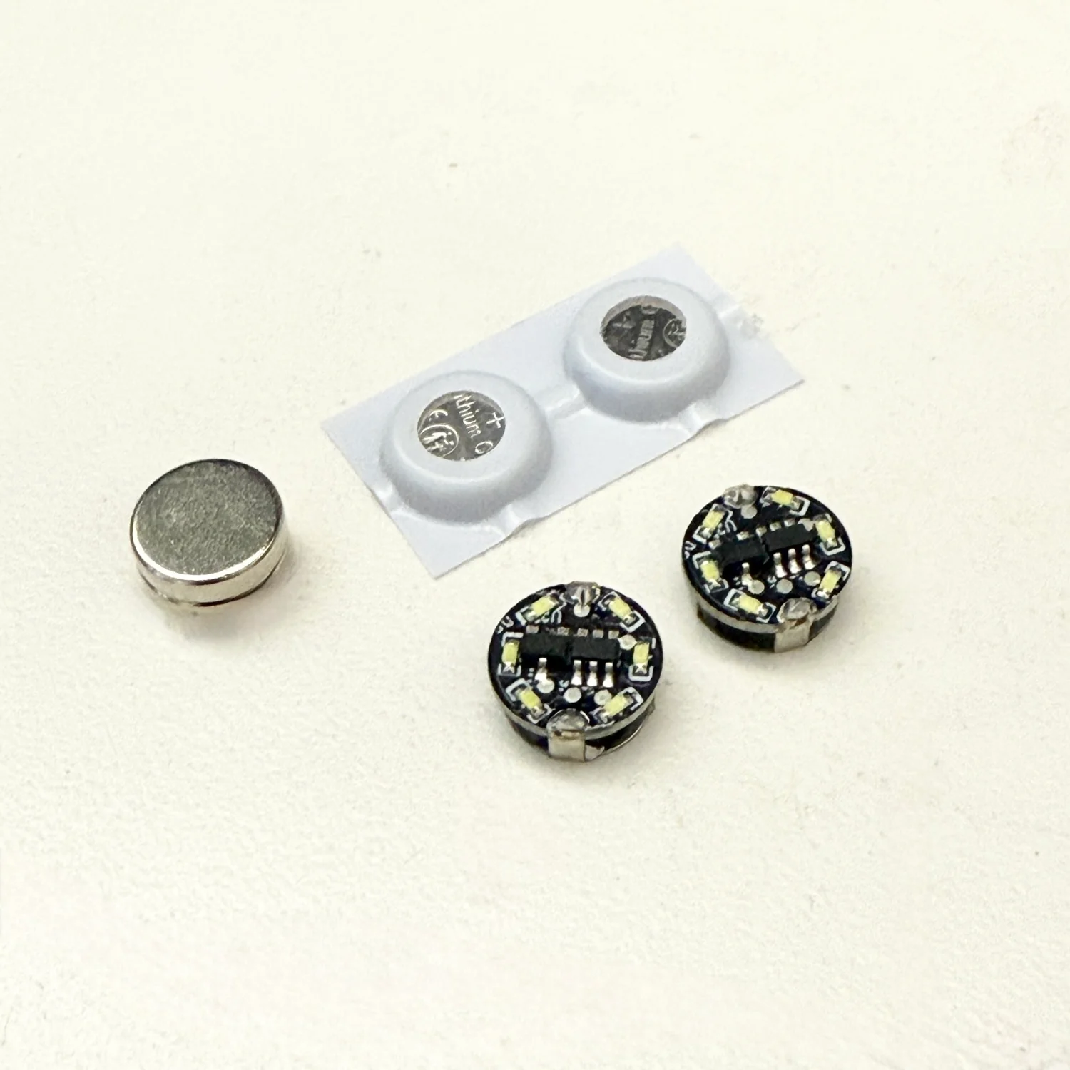 Magdisc Round HALO / CIRCLE LED Lights (standalone) with battery (Flashing/Solid) RED WHITE AQUA PURPLE [K-Force] - Image 10