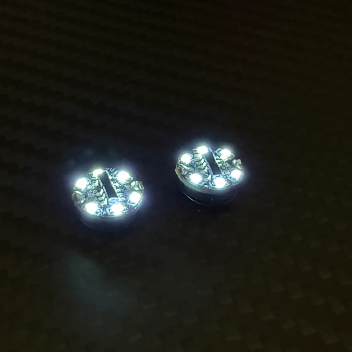 Magdisc Round HALO / CIRCLE LED Lights (standalone) with battery (Flashing/Solid) RED WHITE AQUA PURPLE [K-Force] - Image 4