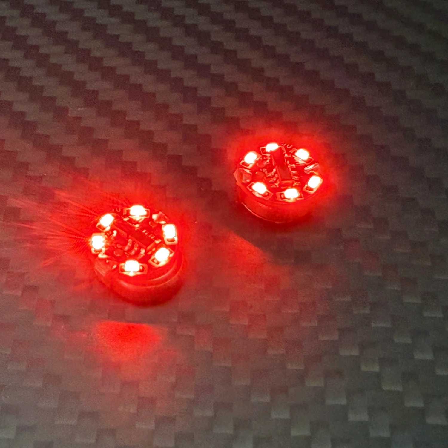 Magdisc Round HALO / CIRCLE LED Lights (standalone) with battery (Flashing/Solid) RED WHITE AQUA PURPLE [K-Force] - Image 6