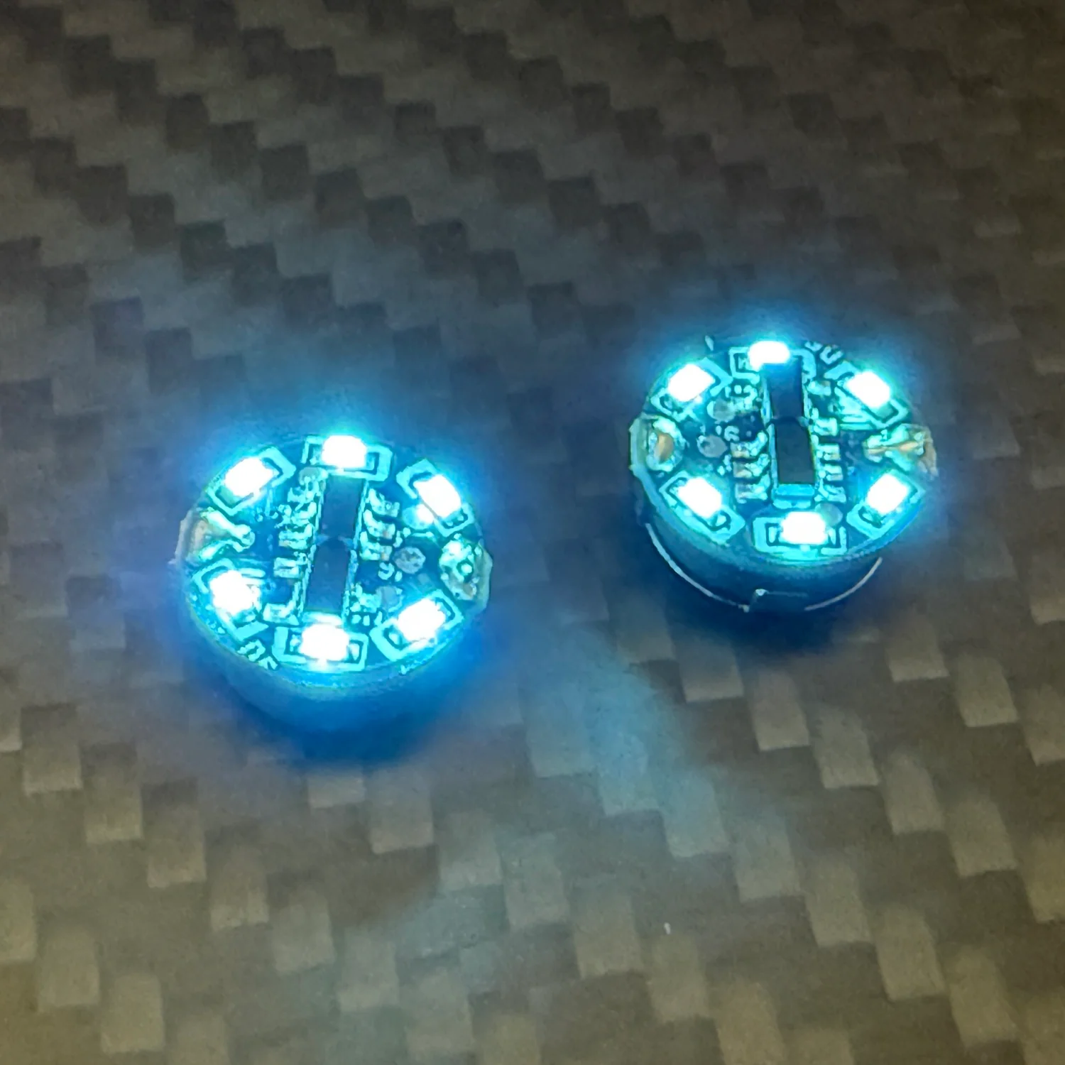 Magdisc Round HALO / CIRCLE LED Lights (standalone) with battery (Flashing/Solid) RED WHITE AQUA PURPLE [K-Force] - Image 7