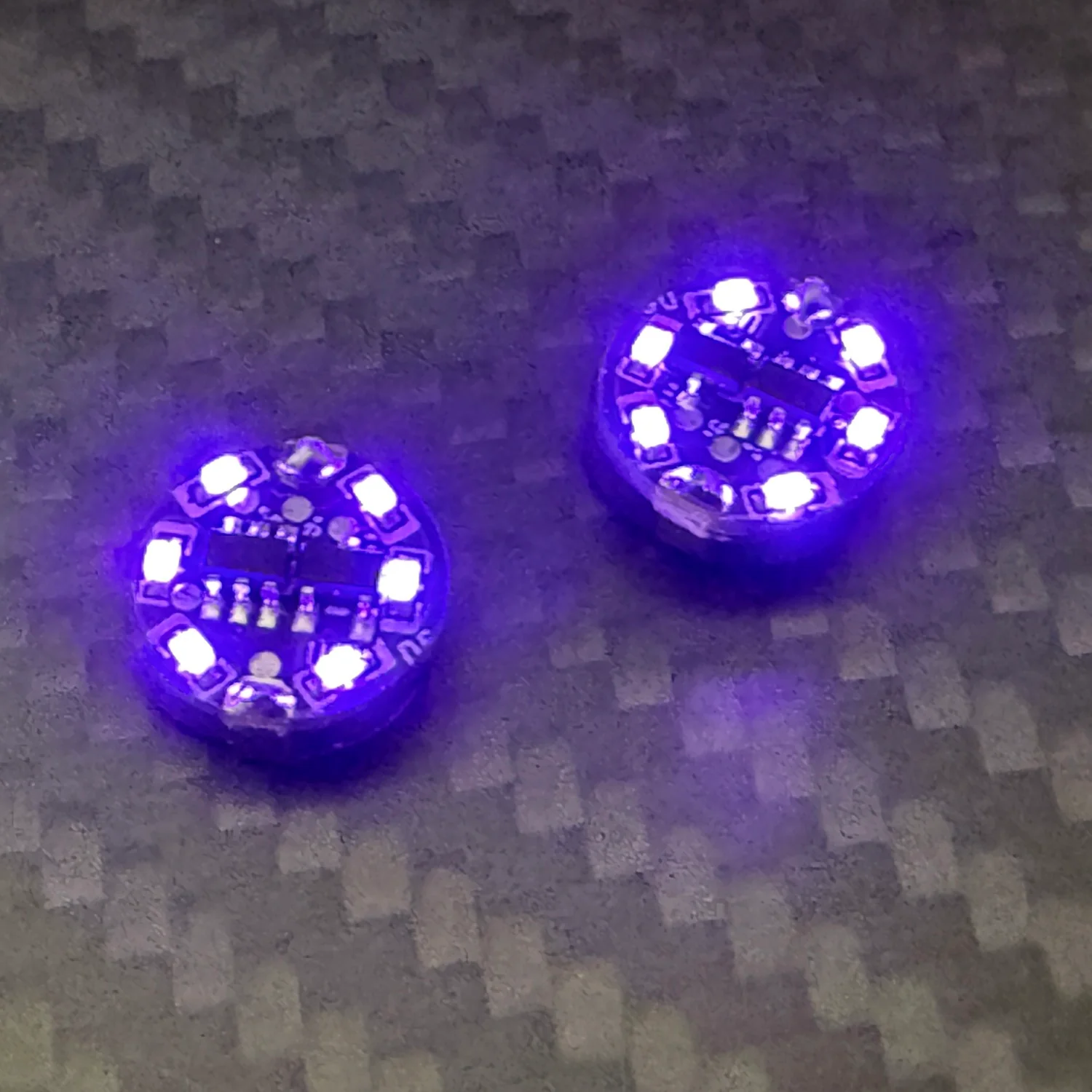 Magdisc Round HALO / CIRCLE LED Lights (standalone) with battery (Flashing/Solid) RED WHITE AQUA PURPLE [K-Force] - Image 9