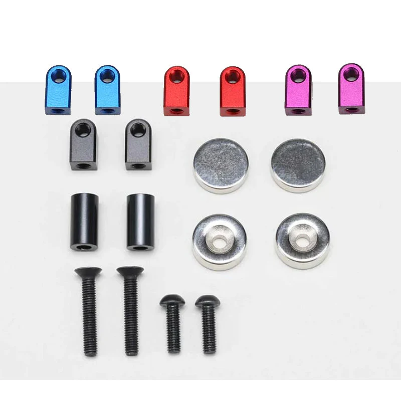 Magnetic Body Mounts - FRONT (RD SD YD-2) BLACK RED PURPLE BLUE [Yokomo] ZS-016MGF ZS-016MGFBL ZS-016MGFP  ZS-016MGFR