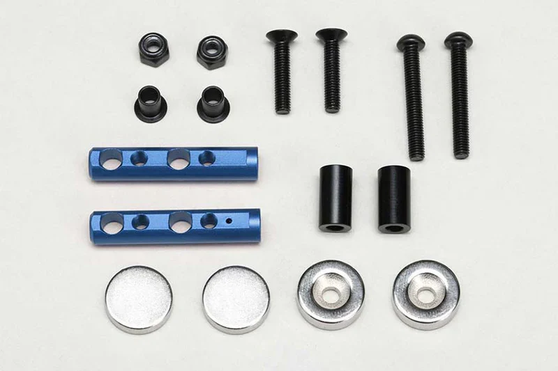 Magnetic Body Mounts - REAR (RD SD YD-2) Black Red Blue Purple [Yokomo] ZS-016MGR ZS-016MGRR ZS-016MGRP ZS-016MGRBL - Image 6