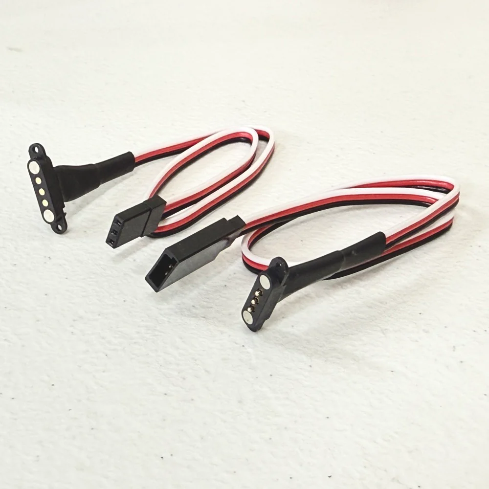 Magnetic Quick Disconnector Servo/ESC Extension Set (9" Each Side)  [Scale Reflex] SR770780 - Image 2