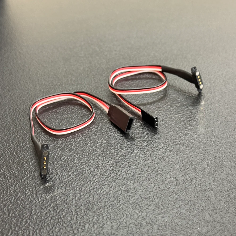 Magnetic Quick Disconnector Servo/ESC Extension Set (9" Each Side)  [Scale Reflex] SR770780 - Image 5