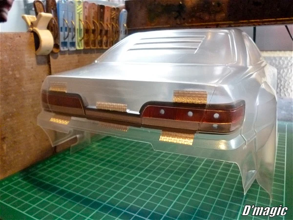 Mark II REAR Crystal Taillight Kit MARK2 JZX100 Light Buckets (3mm LED ready) [D'Magic] DM4-800 DMAGIC - Image 3