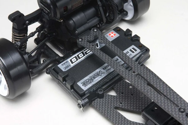 MAT GRAPHITE MAIN CHASSIS 2.4mm FOR RD2.0 Lower Deck Set [Yokomo] RD-002G - Image 3