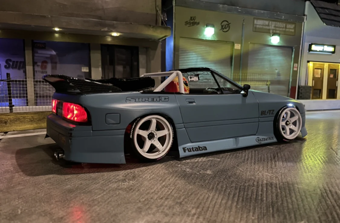 Mazda FC3S RX-7 Turbo II 1-10 Body Set [Topline] TB-004 - Image 7