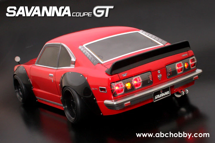 Mazda RX-3 Savanna GT (WIDE BODY) w FLARES 1-10 Body Set RX3 [ABC Hobby] 67160 - Image 4