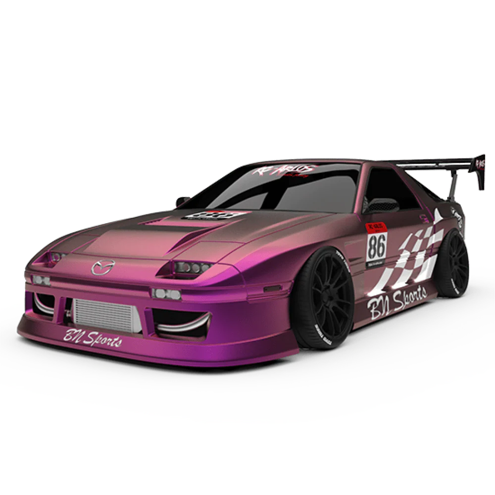Mazda RX-7 FC3S (202mm) BN Sports Widebody 1-10 Drift Body Shell [24K] TAF20000 - Image 2