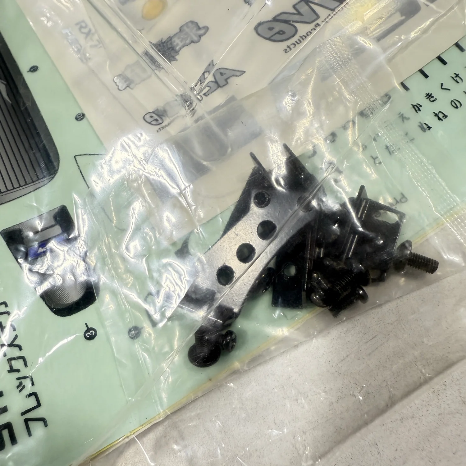 Mazda RX-7 FD3S Aero Version Wing, Wing Stands 1-10 Body Set *Discontinued NOS* [Active Hobby] STR051 - Image 4