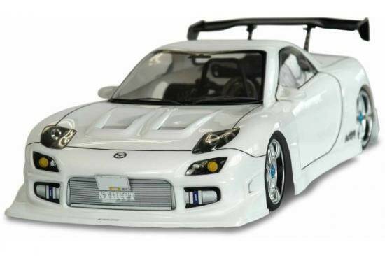 Mazda RX-7 FD3S Aero Version Wing, Wing Stands 1-10 Body Set *Discontinued NOS* [Active Hobby] STR051 - Image 8