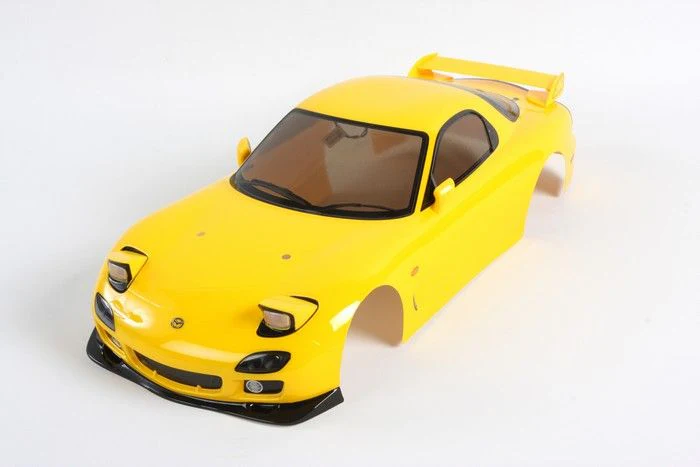 Mazda RX-7 FD3S RX7 Spirit R 1-10 Body Set (with Headlight, Mirrors and Wing) [Tamiya] 51270 - Image 4