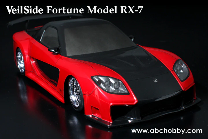 Mazda RX-7 FD3S VEILSIDE FORTUNE 1-10 Body Set (195mm-210mm) [ABC Hobby] 67143 - Image 3