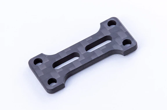 MC-III Carbon Fiber Front Plate (for Bulkhead) - RDX MC3 [Reve D] D1-M3-32F
