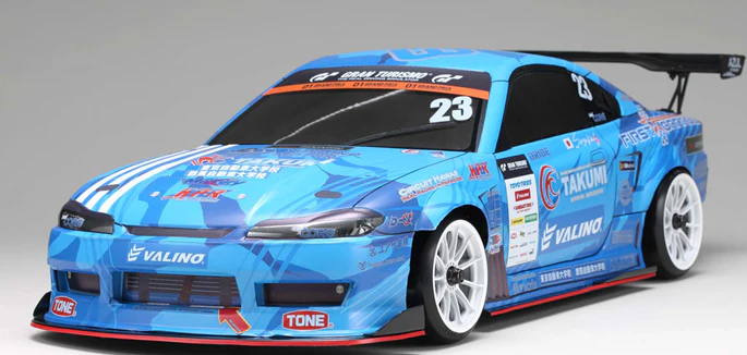 MERCURY SAYAKA Spl. NISSAN S15 SILVIA Drift 1-10 Body Set [Yokomo] SD-MS15B
