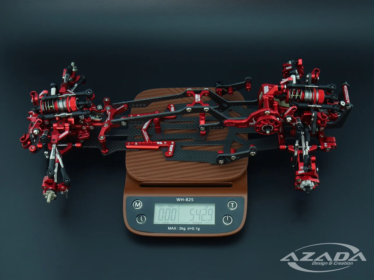 DISCONTINUED: MERLIN 1/10 R/C RWD Competition Drift Car Chassis (Decoupled Suspension System) [Azada] - Image 11