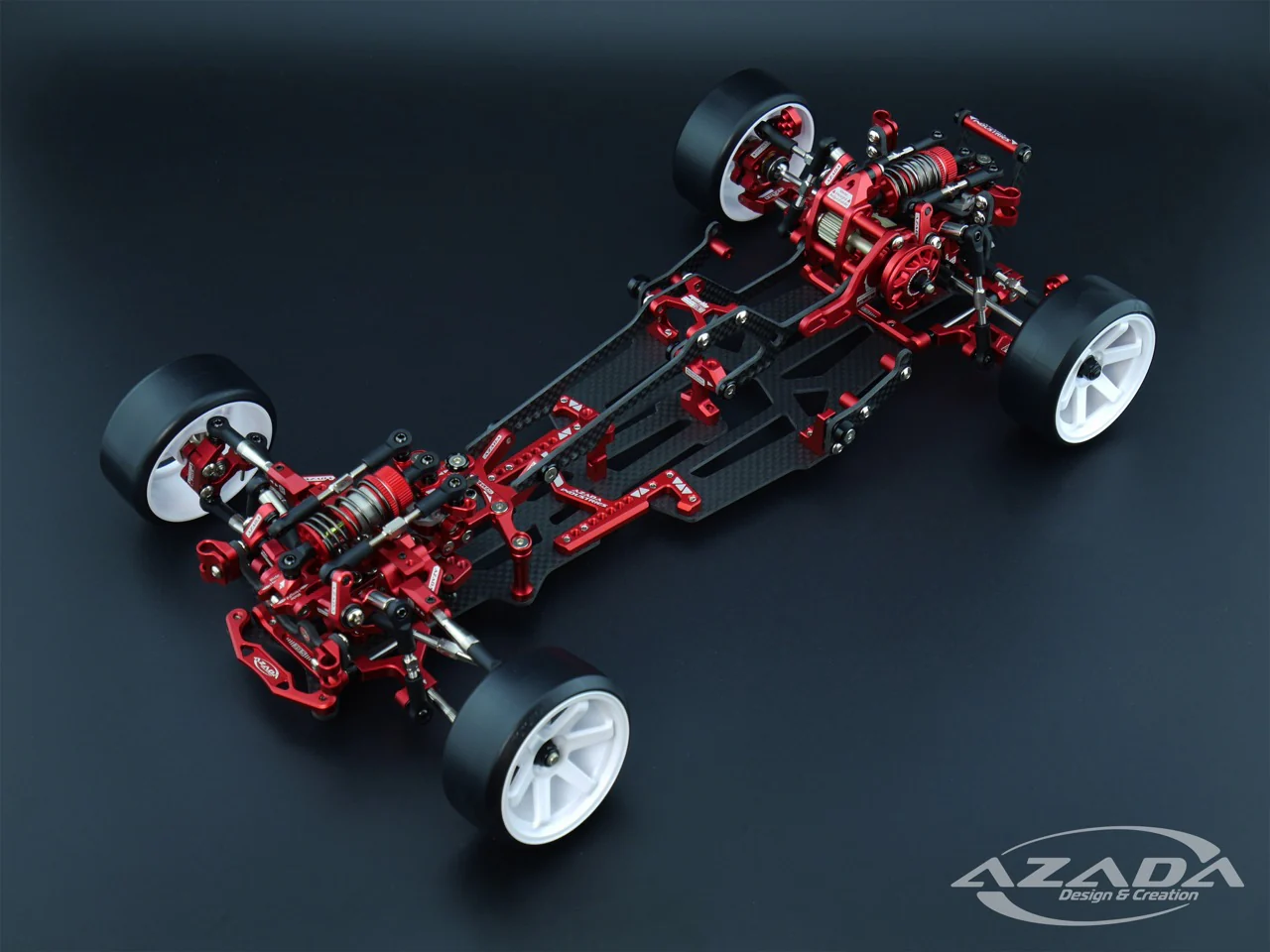 DISCONTINUED: MERLIN 1/10 R/C RWD Competition Drift Car Chassis (Decoupled Suspension System) [Azada] - Image 15