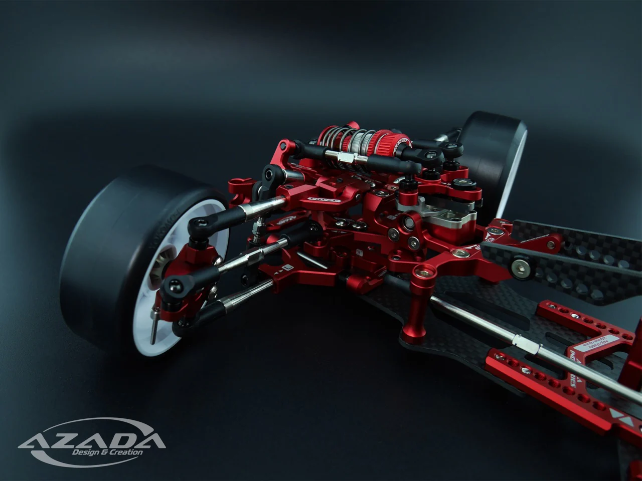 DISCONTINUED: MERLIN 1/10 R/C RWD Competition Drift Car Chassis (Decoupled Suspension System) [Azada] - Image 16