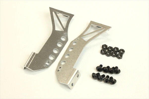 Metal 1-10 Wing Stay (Back Mount) TYPE-B Set (Stands) [Pandora] PAC-924