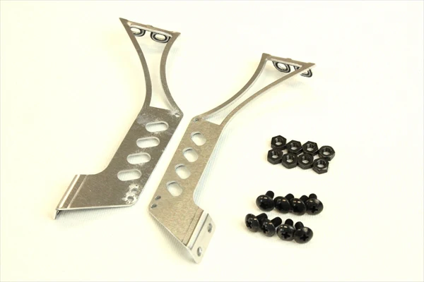 Metal 1-10 Wing Stay (Back Mount) TYPE-C Set (Stands) [Pandora] PAC-925
