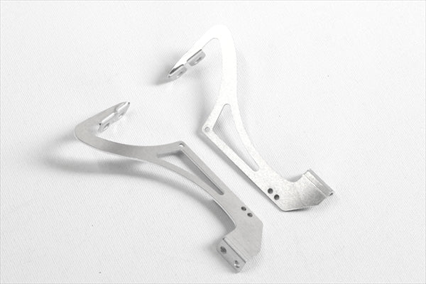Metal 1-10 Wing Stay (REAR-Back Mount) SWAN NECK TYPE-B Set (Stands) [Pandora] PAC-923