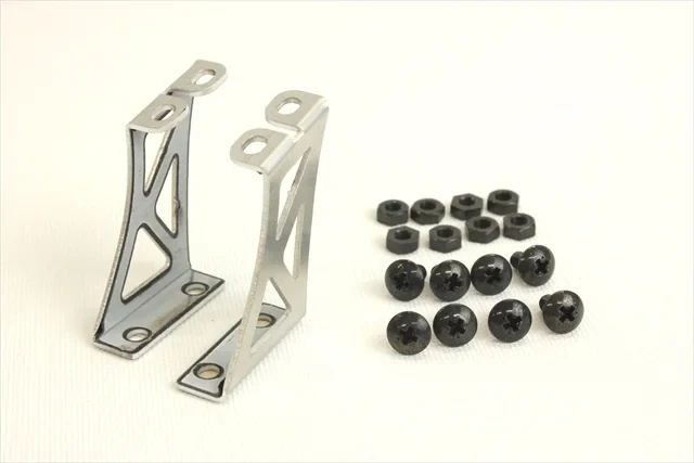Metal 1-10 Wing Stay (TRUNK Mount) TYPE-B Set (Stands) [Pandora] PAC-922 - Image 2