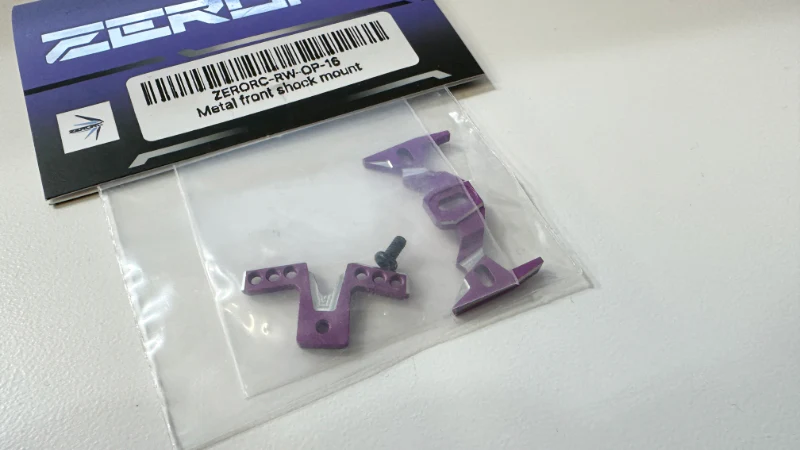 Metal (aluminum)  FRONT SHOCK MOUNT KIT for RW00 [ZeroRC] RW-OP-16