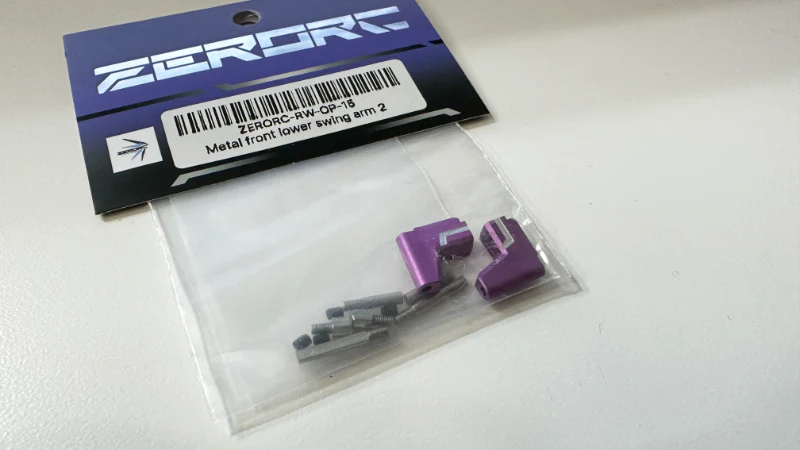 Metal (aluminum) TYPE-2 Lower Arm Set for RW00 [ZeroRC] RW-OP-15