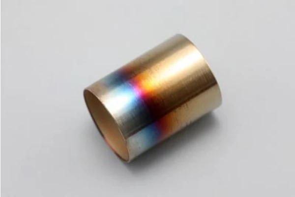 Metal Muffler Cutter Tip (Titanium Blaze Style) [Yokomo] SD-ACMC2A