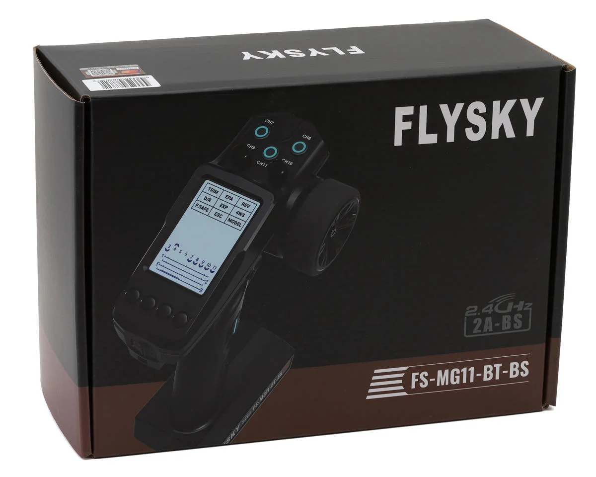 MG11-BT-BS 11-Channel 2.4GHz Transmitter 2A-BS LCD Screen [FLYSKY] FSY-MG11-BT-BS - Image 3
