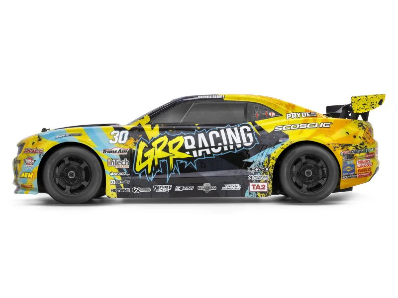 Michele Abbate Grrracing TA2 Camaro *PAINTED* 1-10 Body Set - [HPI] 160230 - Image 2