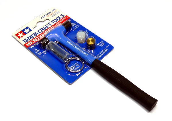 Micro Hammer (w/ 4 Replaceable Heads) [Tamiya] 74060 - Image 2