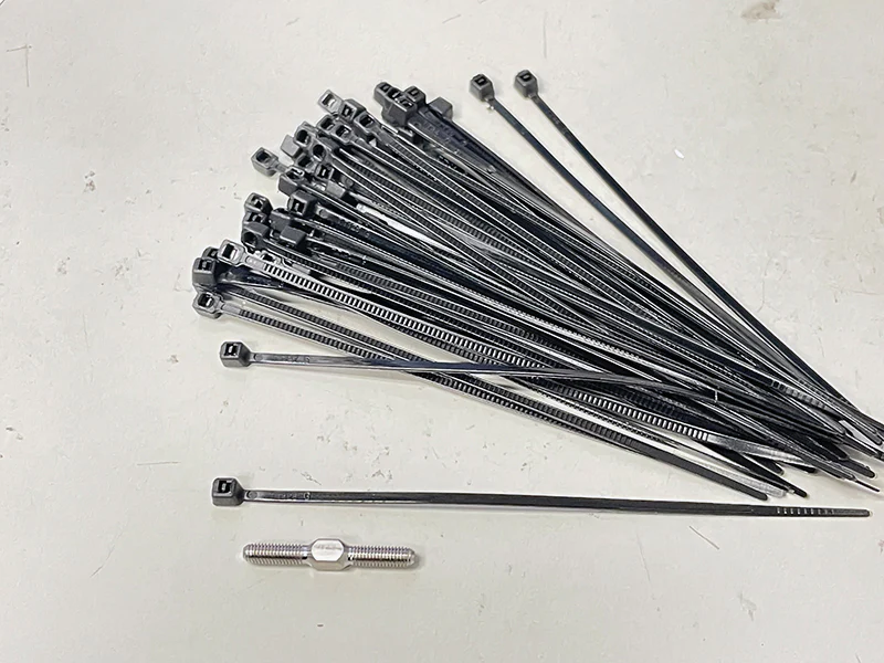 Mini Micro Zip Ties Ultra thin Zipties 50pk [Scale Reflex] 700060 - Image 3