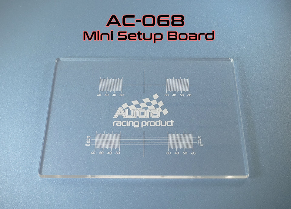 Mini Setup Board Mini-Z 1-28 (Tweak Balance) 200 x 250 x 6mm [ARR] AC-068