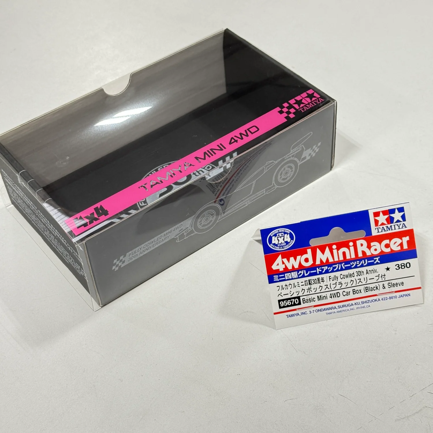 Mini-Z 1/28 - 1/32 Carrying Case Transport - Mini 4WD Car Box [Tamiya] 95670 - Image 2