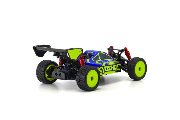 MINI-Z 1/28 Buggy Ready set INFERNO MP9 TKI Blue / Yellow RTR (Ready to Run) [KYOSHO] 32093BLY - Image 3
