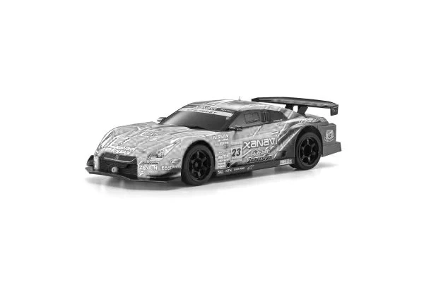 Mini-Z 1-28 GT-R GT500 2008 White body set (w-Wheel) (unpainted) F: 2.0 (N) R: 2.0 (W) [Kyosho] MZN219