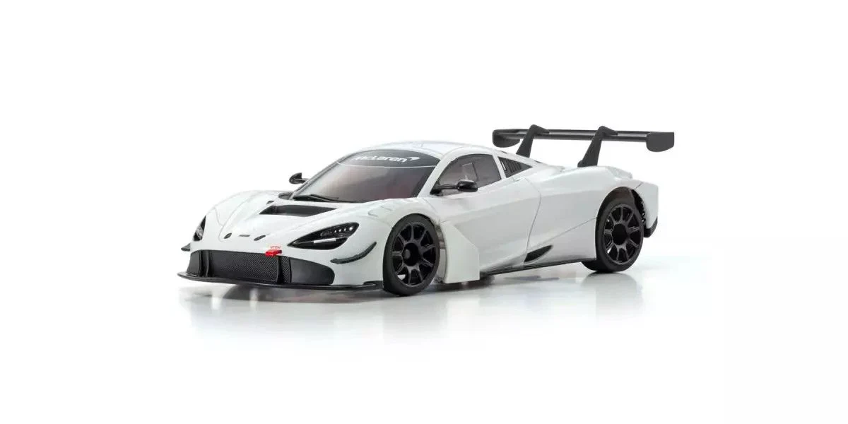 Mini-Z 1-28 McLaren 720S GT3 White body set (w-Wheel) (unpainted) [Kyosho] MZN234
