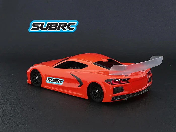 Mini-Z 1-28 STR (C8 Corvette Style) Car Body Kit [SUBRC] SBRC-B012 - Image 3